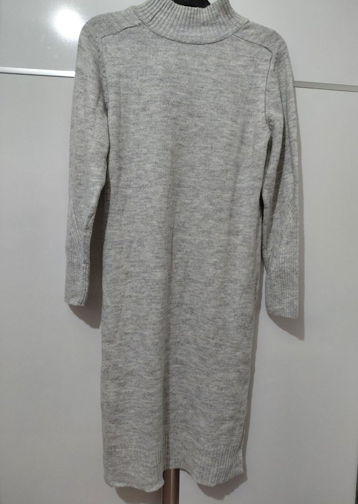 Gri Kadın Triko - Görsel 2