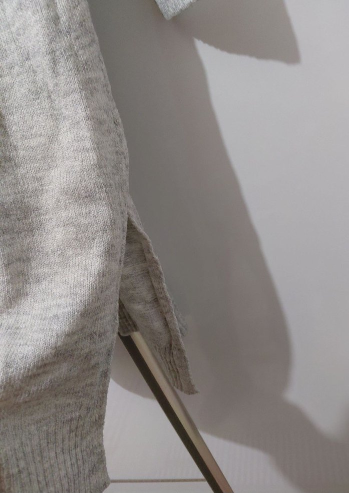 Gri Kadın Triko - Görsel 4