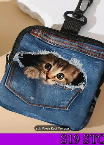 S19-UNISEX BOZUK PARA ÇANTASI