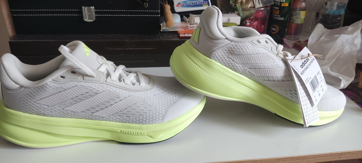 Beyaz Gri Erkek Koşu ve Antrenman Ayakkabısı - Görsel 2