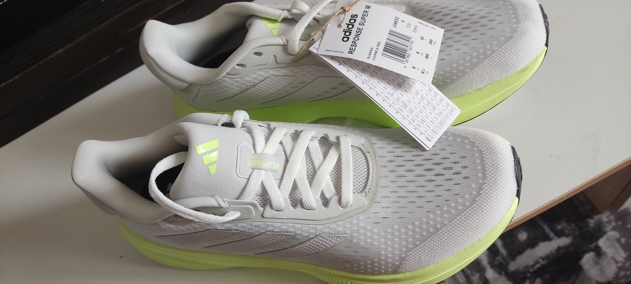 Beyaz Gri Erkek Koşu ve Antrenman Ayakkabısı - Görsel 3