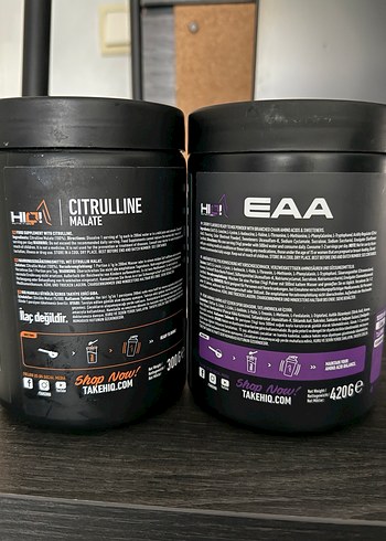 HIQ Nutrition EAA ve Citrulline Malate - Görsel 2