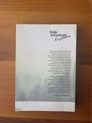  Beden Renk Doğu Karadeniz Kuşları Kitap