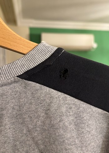 Adidas Beşiktaş Gri Uzun Kollu Spor Sweatshirt - Görsel 8