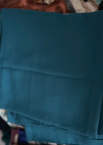 Koyu Pembe Desenli Kadın Şal - Görsel 6