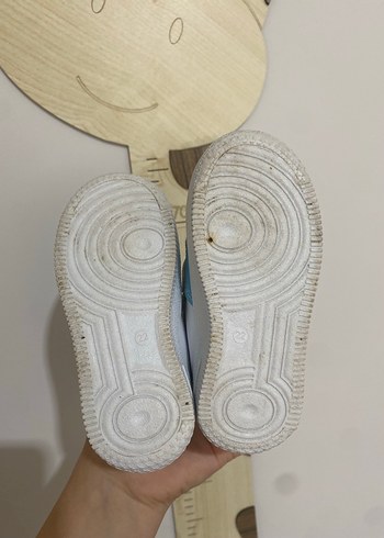 22 Beden Erkek Çocuk Beyaz Spor Ayakkabı Velcro nike 22 numara