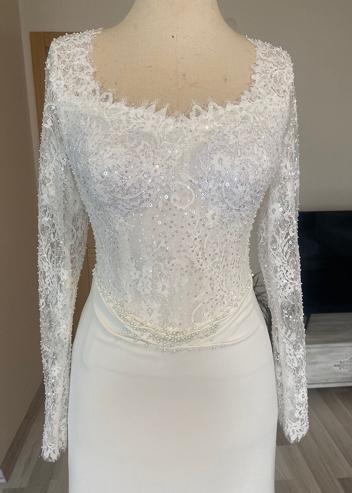 Özel dikim gelinlik - Görsel 2