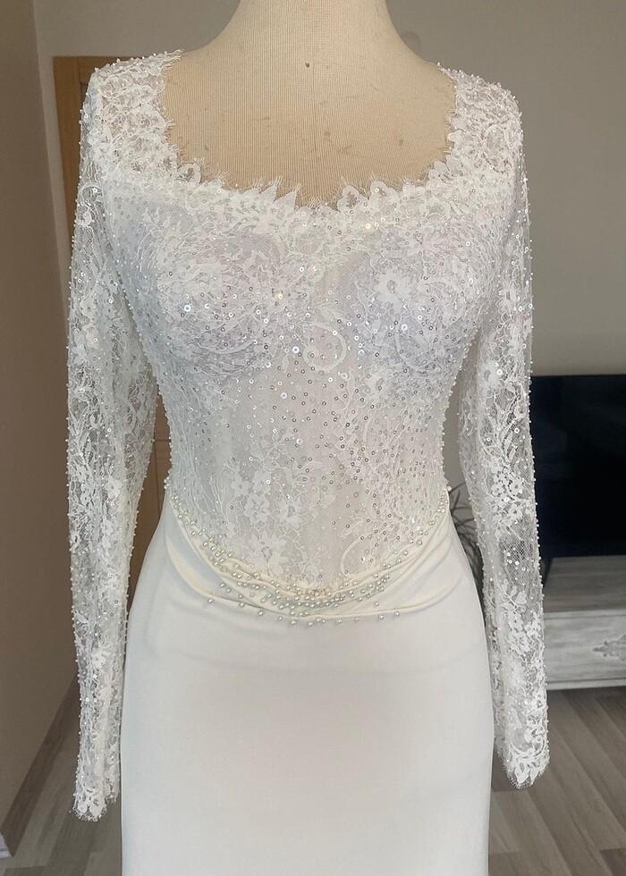 Özel dikim gelinlik - Görsel 3