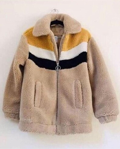 Bershka peluş mont