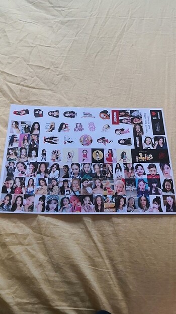 Jennie mantra sticker seti 92 adet