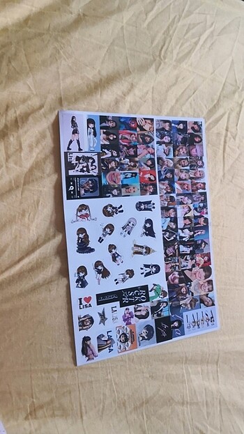  Lisa stiker seti 94 adet
