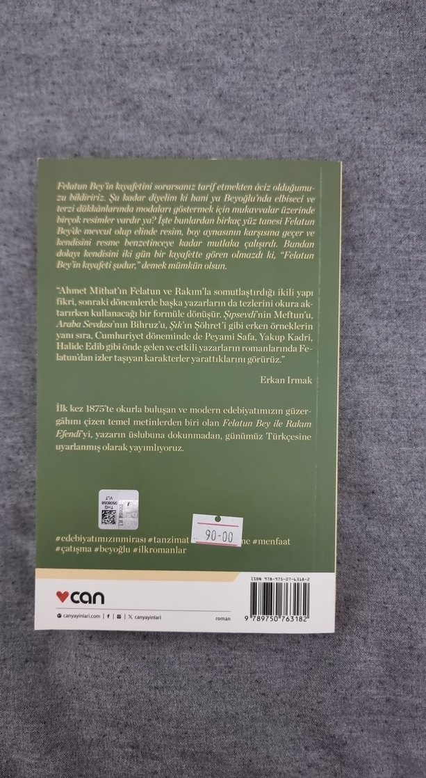 Felatun Bey ile Rakım Efendi - Ahmet Mithat Efendi - Görsel 2