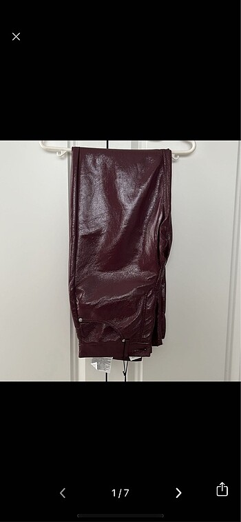 PULL&BEAR SUNİ DERİ PANTOLON