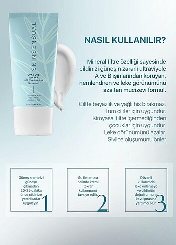 Gunes krem Spf