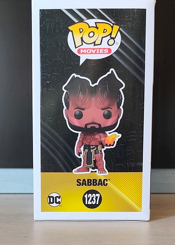 Beden Funko Pop Black Adam Sabbac Figür 1237