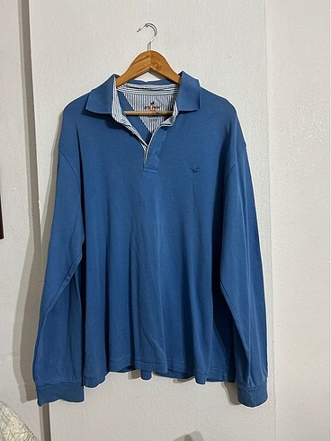 Polo yaka uzun kollu tişört