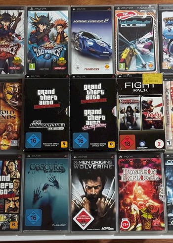 PSP Oyun Koleksiyonu Çeşitli Türler - Görsel 3