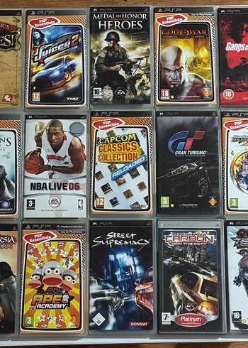 PSP Oyun Koleksiyonu Çeşitli Türler - Görsel 2