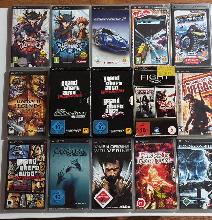 PSP Oyun Koleksiyonu Çeşitli Türler - Görsel 3