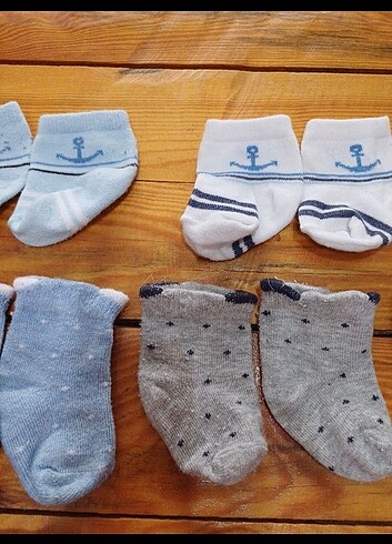 ERKEK BEBEK 8 ADET ÇORAP  - Görsel 2