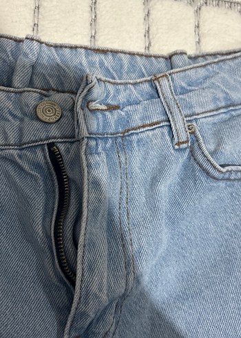 Diğer Kadın Bej Denim Salaş Midi Jean