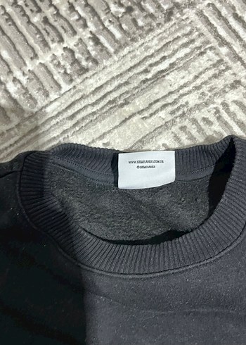 Defacto Siyah Sweatshirt / Oversize