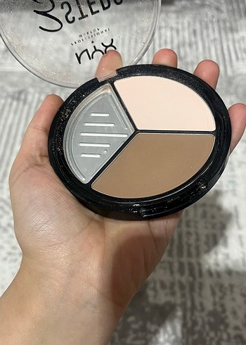 NYX NYX 3 Kontür & Pudra Paleti