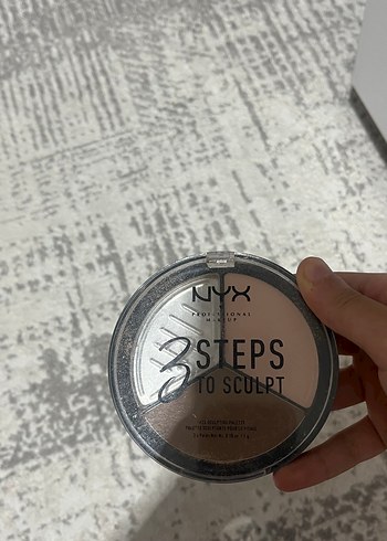 NYX 3 Kontür & Pudra Paleti