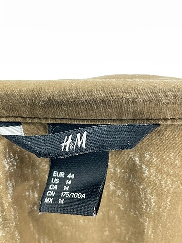 44 Beden kahverengi Renk H&M Gömlek %70 İndirimli.