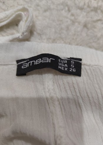 Beyaz Püsküllü Askılı Üst - Görsel 2