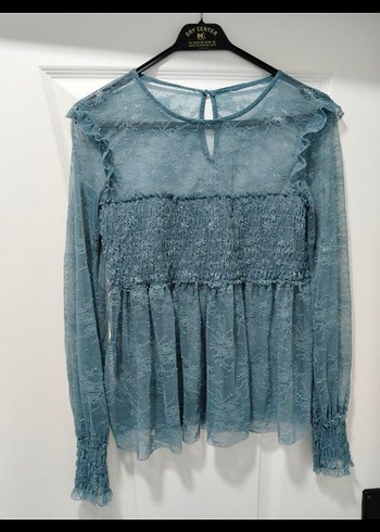 zara transparan bluz