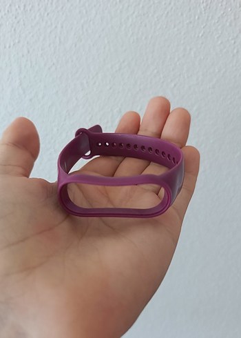 Koyu Mor Mi Smart Band 5 Akıllı Bileklik kordonu