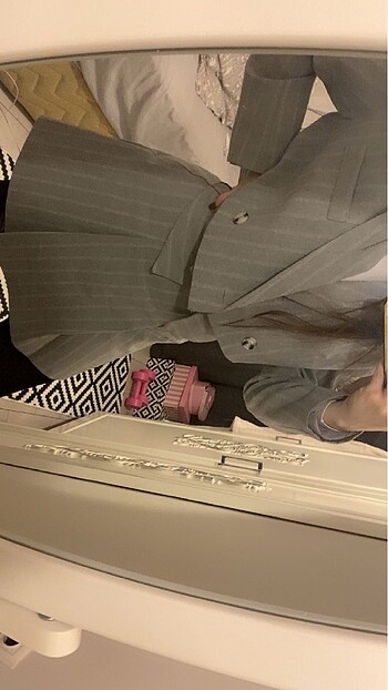 Zara Crop Blazer Takım
