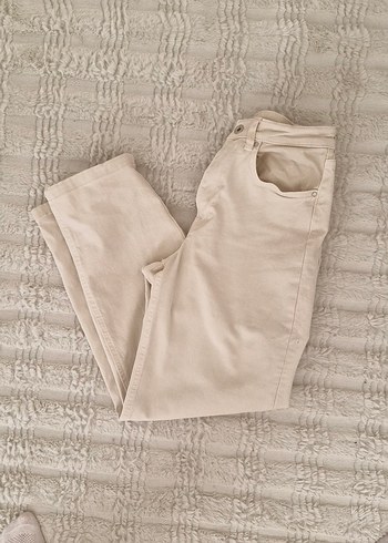 Zara viral bej rengi Kadın jean - Görsel 3