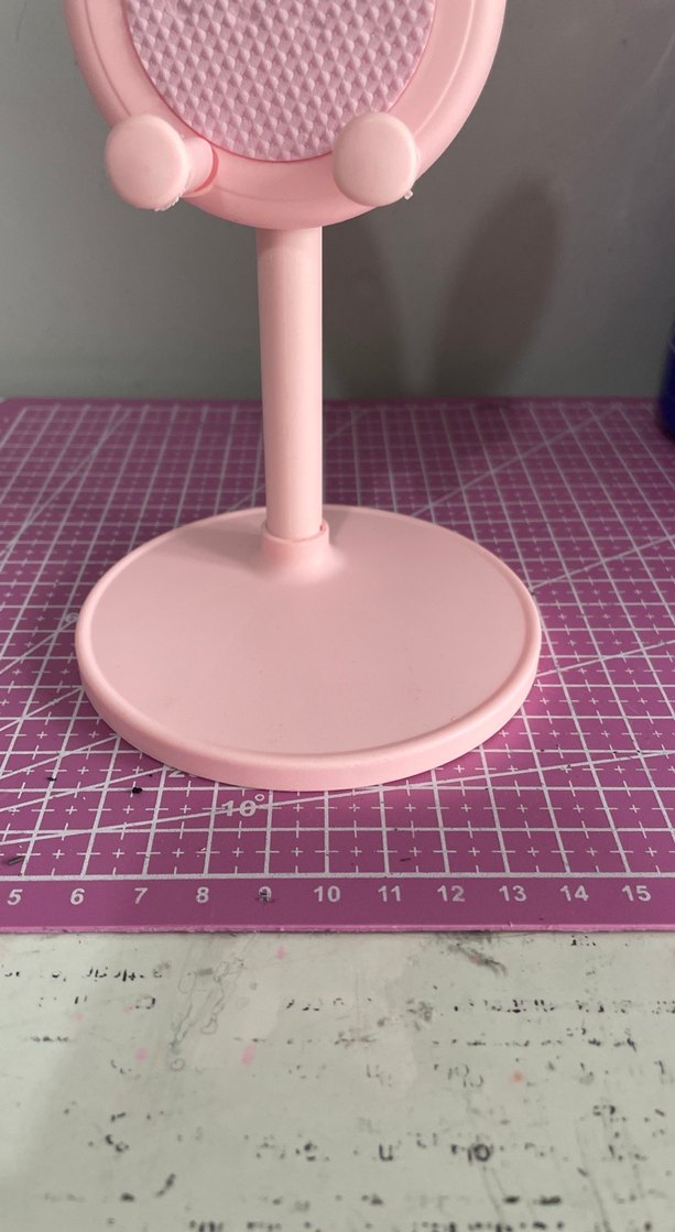 Pembe Tavşan Kulaklı Telefon Tutucu - Görsel 3