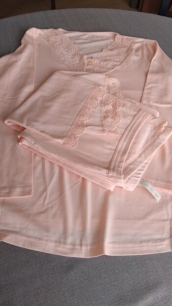 HAMİLE LOHUSA PİJAMA TAKIMI PEMBE RENK