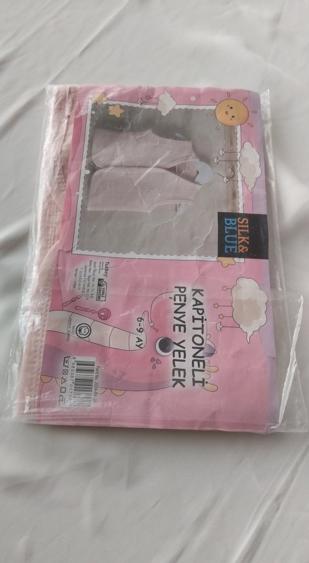 Kız Çocuk Pembe Çıtçıtlı V Yaka Yelek - Görsel 2