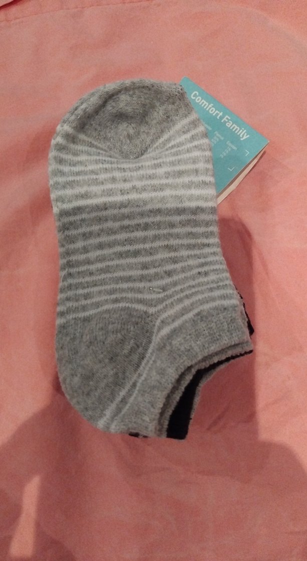 Erkek Çocuk Çizgili Mavi Gri Çorap Seti 5x - Görsel 4