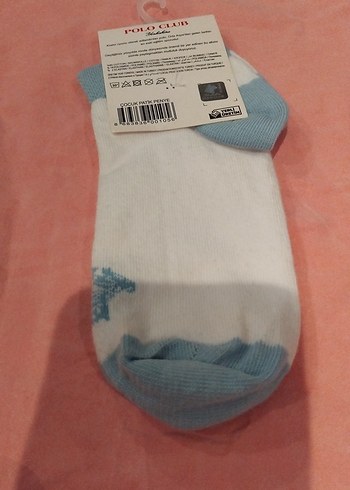 Polo Club Erkek Mini Mavi Desenli Çorap 30-34 - Görsel 2