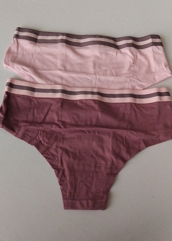 L Beden Kadın Pastel Pembe Midi Atletik İç Çamaşırı - Görsel 4