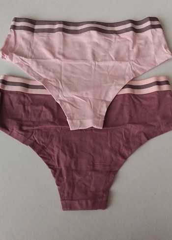 L Beden Kadın Pastel Pembe Midi Atletik İç Çamaşırı - Görsel 5