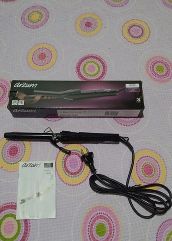 Arzum Arzum Nuvo İnce Saç Maşası AR5066 19 mm Siyah