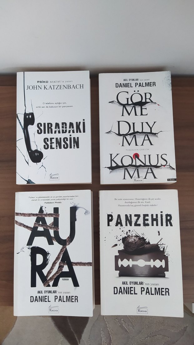 Psikolojik Gerilim 4'lü Roman Seti - Görsel 3