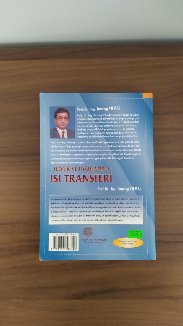 Teorik ve Uygulamalı Isı Transferi Kitabı - Görsel 2