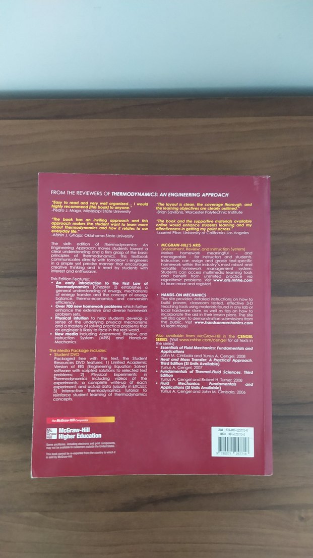 Thermodynamics - Yunus A. Cengel, Michael A. Boles - Görsel 2