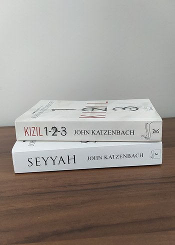 John Katzenbach ~ Seyyah ve Kızıl 1-2-3 Roman Seti