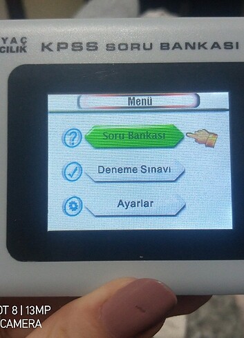 Beden Renk Kpss çalışma tableti