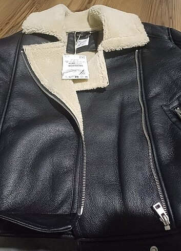 Zara Zara biker bomber mont