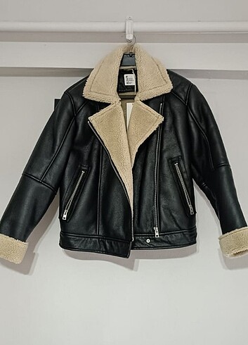 Zara biker bomber mont 