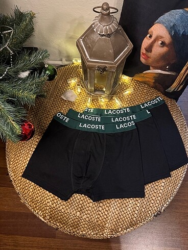 Lacoste LACOSTE ERKEK BOXER 3'LÜ KUTU
